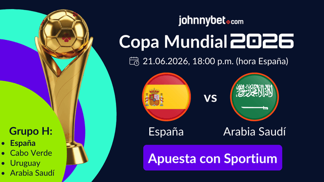 España vs Arabia Saudí pronóstico