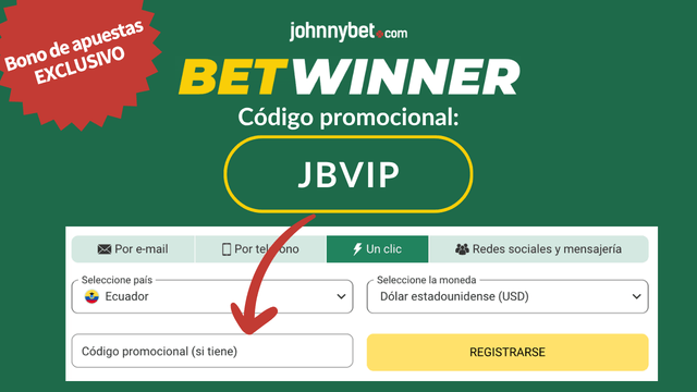 Betwinner promociones código promo