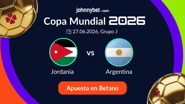 jordania vs argentina pronostico 2026 cuotas