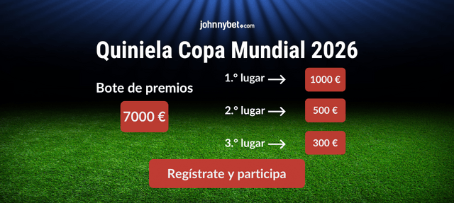 quiniela Copa Mundial 2026 1x2