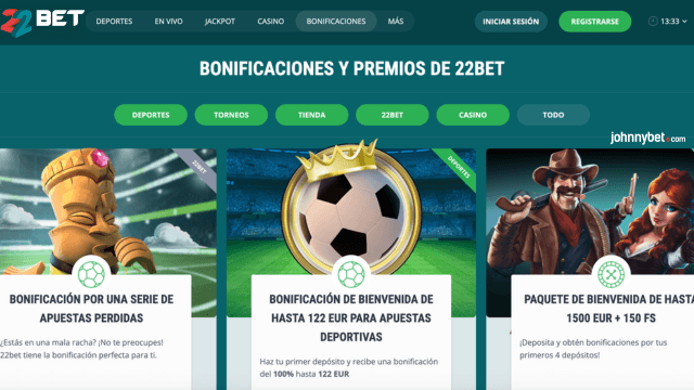 código promociona 22bet registro