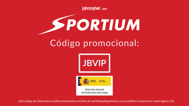 Código promocional de Sportium 2026 marca con licencia ordenación juego españa