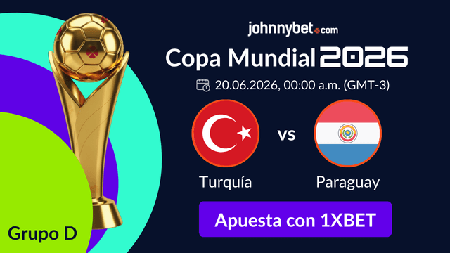 apuestas Turquía vs Paraguay Mundial