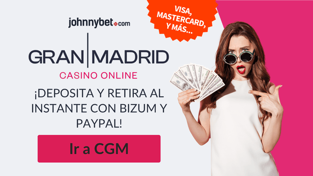 depósitos y retiros Casino Gran Madrid
