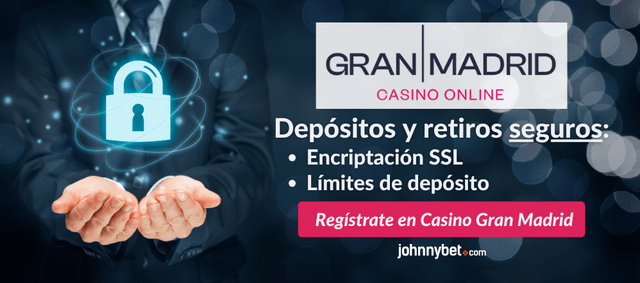 Casino Gran Madrid encriptación y límites de depósito