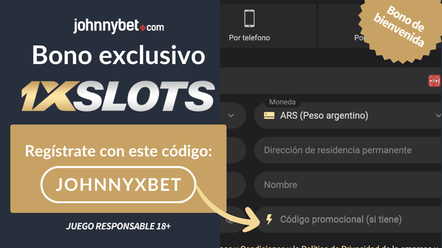 código promocional 1xslots 2026