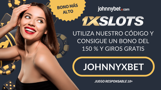 1xslots código promocional