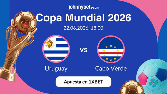 Pronóstico Uruguay vs Cabo Verde