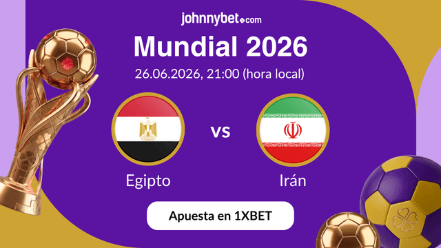 Egipto vs Irán predicción