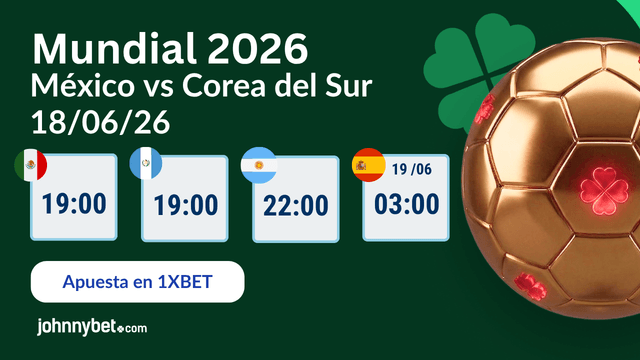 horario predicción mexico vs corea del sur apuestas en vivo