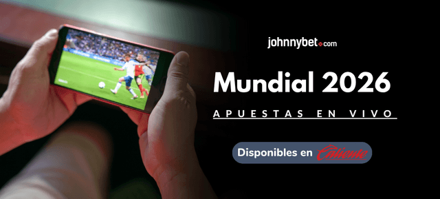 apuestas en vivo Mundial 2026 Caliente MX