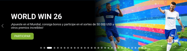 código promocional 1xbet mundial 2026