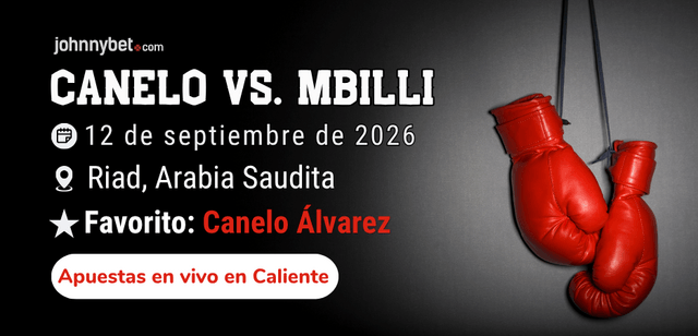 favorito ganador boxeo canelo vs christian mbilli