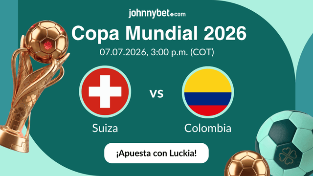 apuestas quién ganará suiza - colombia