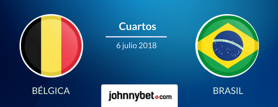 apuestas cuartos de final Brasil vs Belgica