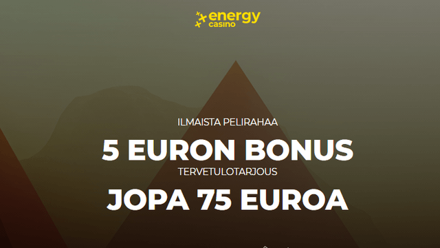 Energy Casino bonus ilman talletusta