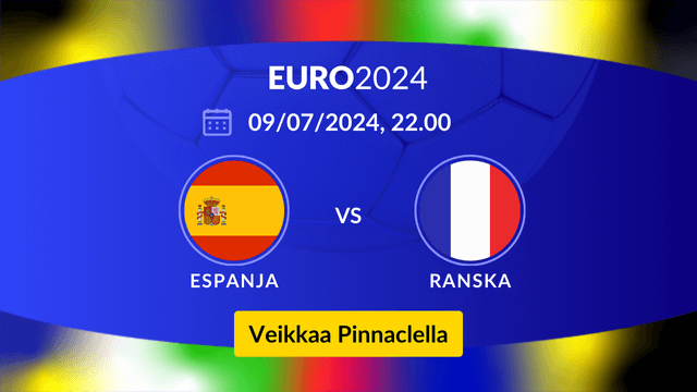 espanja ranska vedonlyönti