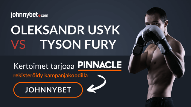 usyk fury vedonlyöntibonus