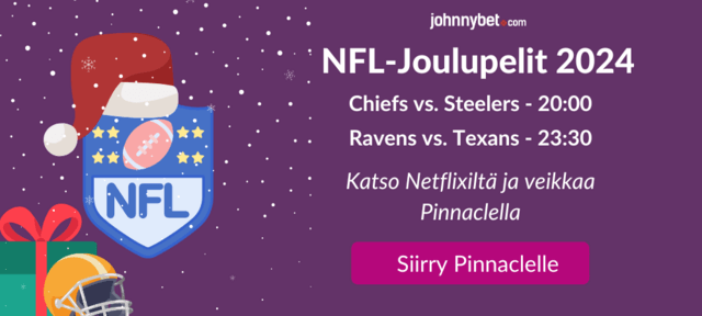 nfl netflix vedonlyönti