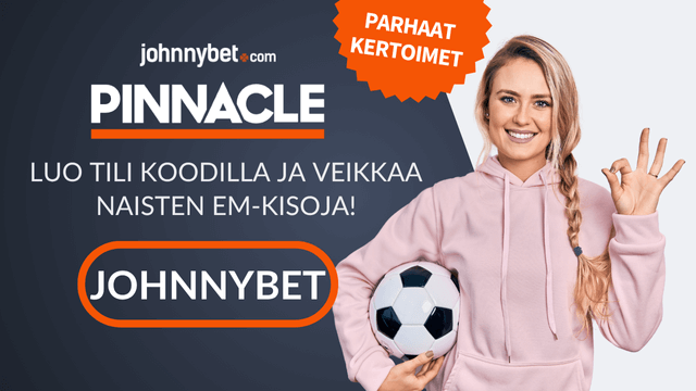 naisten jalkapallon em kisat kertoimet