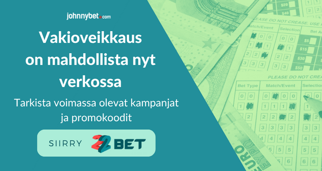 vakiovedonlyönti bonus 