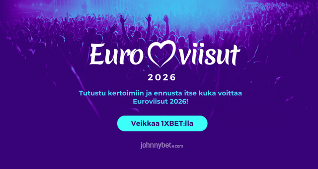euroviisut kertoimet