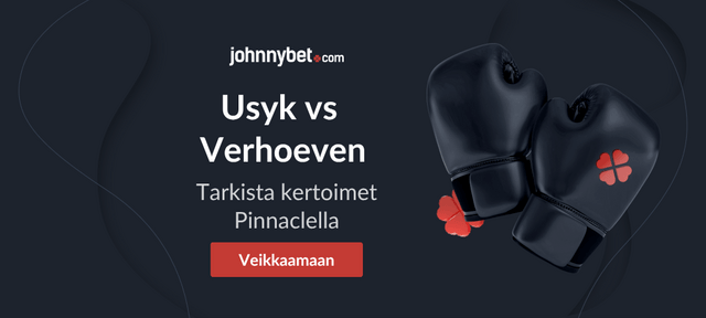 usyk verhoeven veikkausbonus
