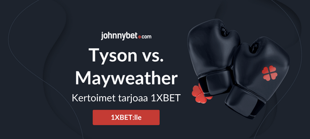 tyson mayweather vedonlyöntitarjous