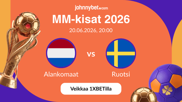 alankomaat ruotsi vedonlyöntibonus
