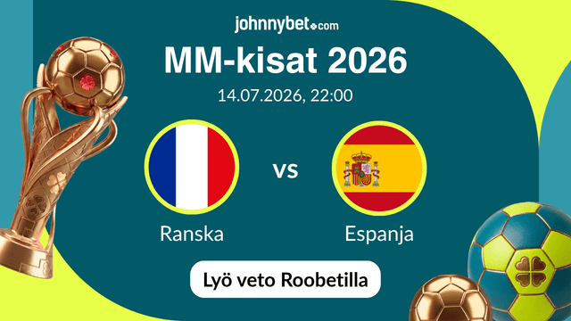 ranska espanja vedonlyöntitarjous