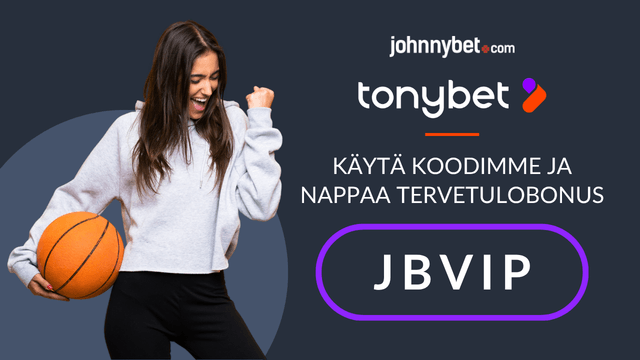 Tonybet kampanjakoodi rekisteröityminen