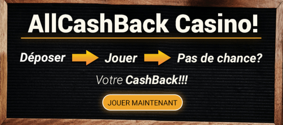 Cashback casino drive