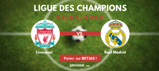 Paris sportifs Real Madrid - Liverpool 