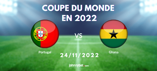 Portugal Ghana paris sportifs