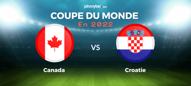 pronos Canada - Croatie