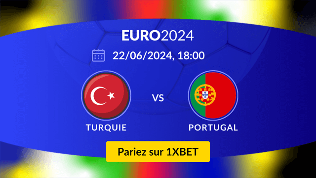 sur qui parier Turquie vs Portugal 2024 