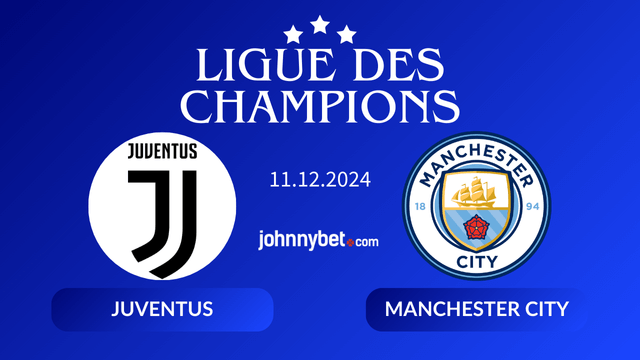 suivre Juventus Manchester City en live