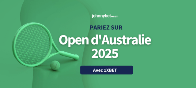 parier Open d'Australie 2025 en ligne