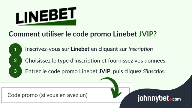 inscription Linebet code bonus