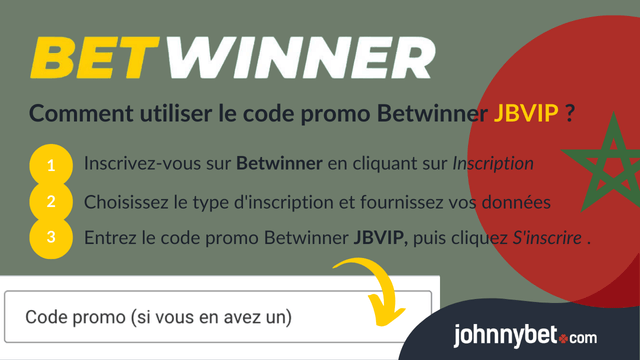 Betwinner Maroc code bonus promotionnel