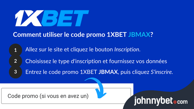 inscription code promo 1XBET