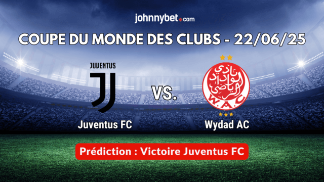 sur qui parier wydad ac vs juventus fc