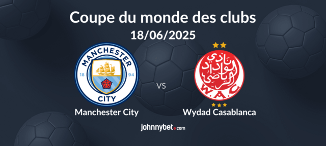 parier sur Manchester City vs Wydad Casablanca