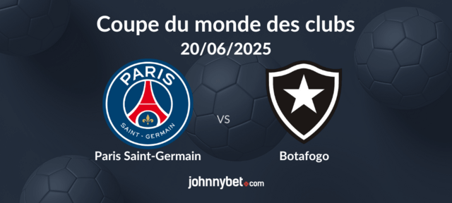 paris sportifs PSG versus Botafogo en ligne