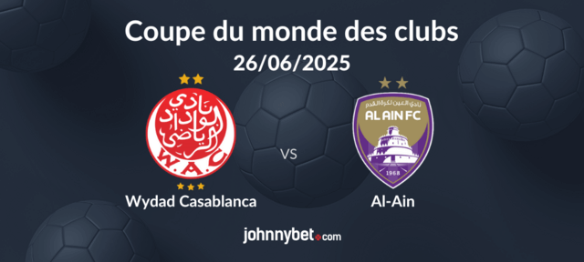 paris sportifs Wydad vs Al-Ain