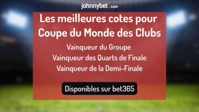 sur qui parier bookmaker coupe du monde des clubs