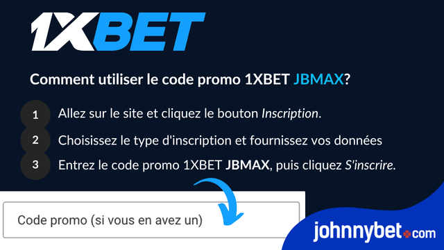 inscription code promo 1XBET