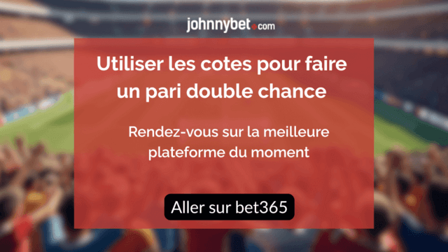 bookmaker pari double chance 