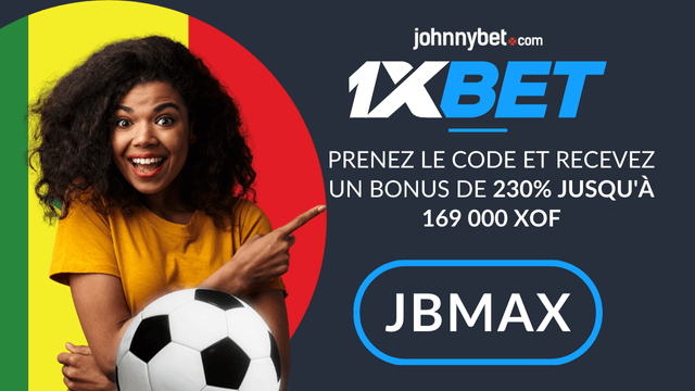 1XBET bonus exclusif pour les Sénégalais