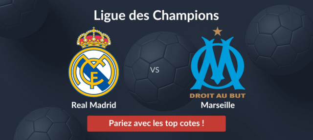 meilleurs paris sportifs sur Marseille vs Real